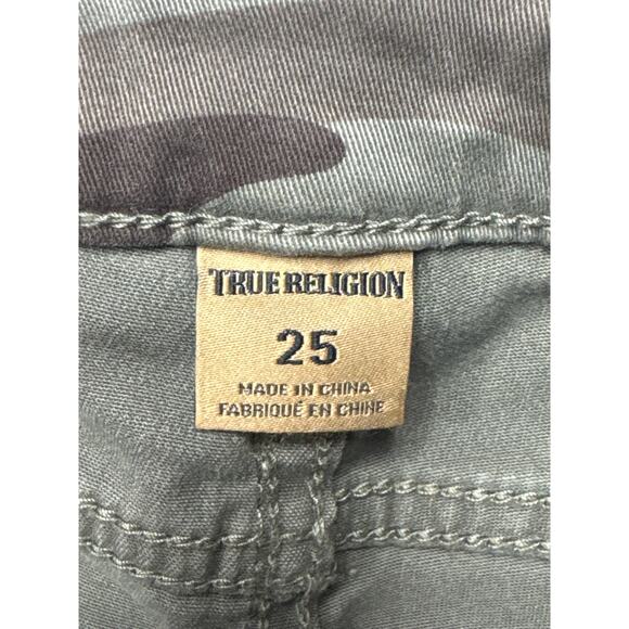 True Religion Women's Skinny Camouflage Jeans - Size 25 (26x26) - Picture 4 of 5
